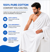 Premium Pure Cotton Ihram for Men – Crafted for Comfort, Designed for a Blessed Journey