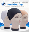 Knot Hijab Cap – Soft, Breathable Tie-Back Undercap for a Secure & Comfortable Fit