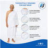 Premium Stretch Waist Ihram for Men – Comfortable Support for Your Sacred Journey