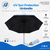 UV Sun Protection Umbrella – UPF 50+ Travel Umbrella with Windproof 8-Rib Frame for Hajj, Umrah & Daily Heat Protection