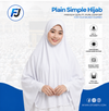 Plain Simple Hijab for Daily Wear – Soft, Breathable & Comfortable Everyday Fit