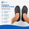 Premium Leather Ankle Socks for Men & Women – 100% Genuine Leather with Comfortable Elastic Ankle Grip