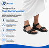 Premium Men’s Sandals for Hajj & Umrah – Cushion-Soft Comfort, Ideal for Long Walks & Suitable According to Hanafi and All Major Madhabs