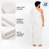 Premium Khaddar Cotton Ihram for Men – Breathable, Lightweight & Perfect for Hajj and Umrah in Warm Weathe