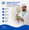 Hajj & Umrah Dua Cards Book (Urdu) – Sunnah Supplications with Neck Lanyard for Easy Access & Carry
