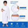 Button & Elastic Ihram for Baby Boys – Soft Stitched, Secure Fit & Comfortable Wear