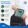 **Pocket Size Travel Prayer Mat – Ultra-Light, Foldable & Waterproof with Built-In Compass for Easy Qibla Direction**