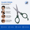 Hair Scissors – Sharp, Precise & Foldable Professional Grooming Scissors for Travel & Home Use