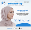 Elastic Hijab Cap – Soft, Stretchable & Breathable Undercap for All-Day Comfort