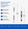 7-Bead Tasbeeh – Easy Round Counter for Tawaf, Safa & Marwa Tracking | Compact Islamic Prayer Beads