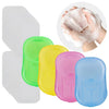 Paper Soap Sheets – Non-Fragrance Pocket-Sized Disposable Travel Soap