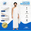 Premium Khaddar Cotton Ihram for Men – Breathable, Lightweight & Perfect for Hajj and Umrah in Warm Weathe