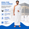 Premium Pure Cotton Ihram for Men – Crafted for Comfort, Designed for a Blessed Journey